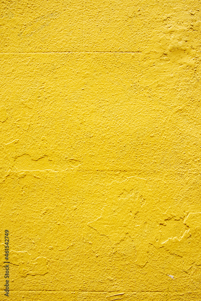 vector paint texture background. Yellow painted wall with chunks falling off vector paint texture background. Yellow painted wall with chunks falling off