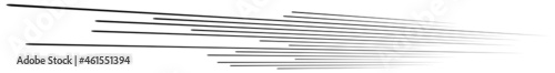  3D straight, parallel dynamic irregular lines, stripes element. Action, burst, speed comic effect lines