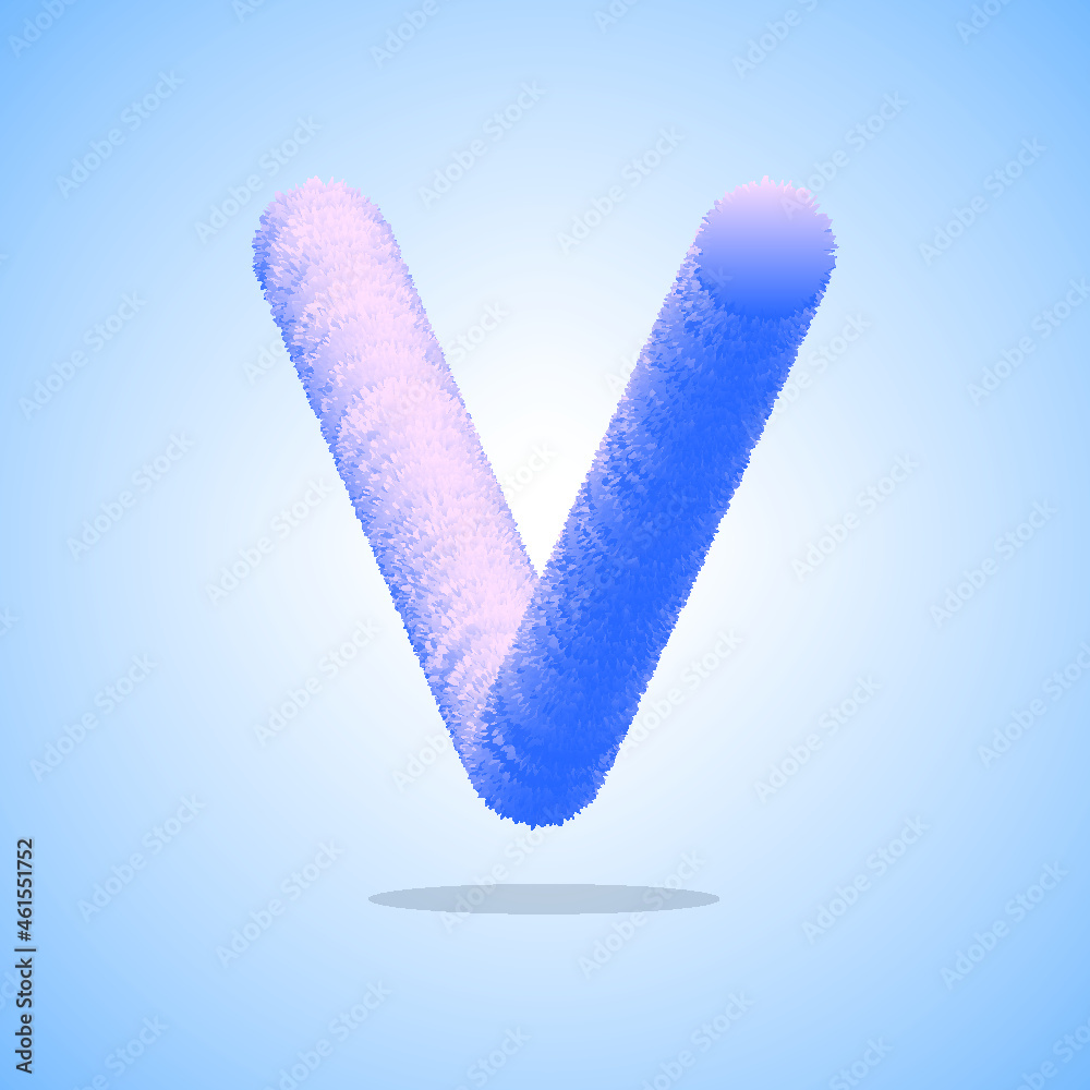 Vetor do Stock: 3d illustration of alphabets and number, Alphabetic ...