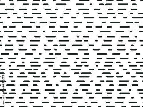 Dash stroke vector pattern. Dots vector abstract pattern. 