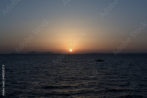 sunset in the sea © mycozyshelf