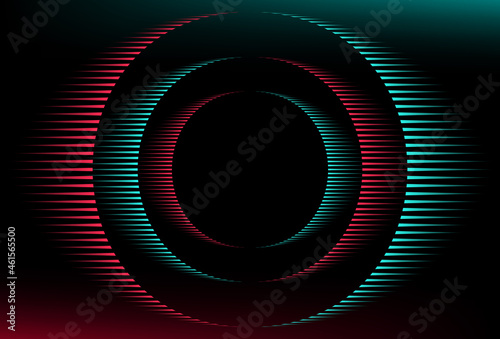 Modern TikTok background abstract vector illustration. Pink green gradient horizontal background. TikTok party, sale, holiday.