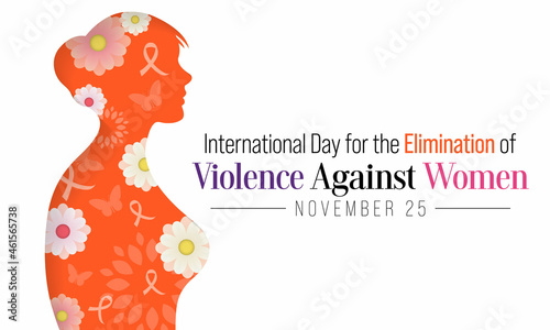 International Day for the Elimination of Violence against Women is observed every year on November 25 all across the world. Vector illustration