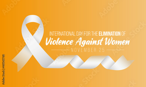 International Day for the Elimination of Violence against Women is observed every year on November 25 all across the world. Vector illustration