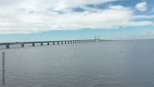 Wallpaper Mural Aerial view of Öresundsbron, the bridge connection Sweden and Denmark Torontodigital.ca