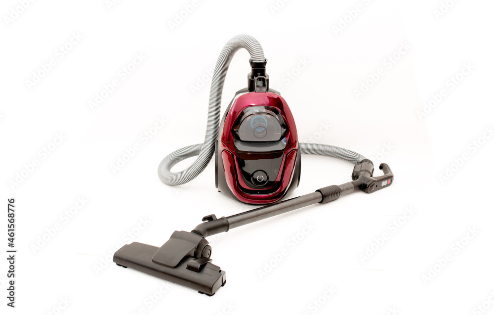 Vacuum cleaner on a white background clean house cleaning Vacuum cleaner on a white background clean house cleaning