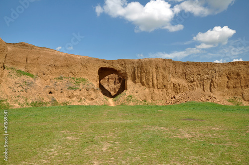 large arch in the rock