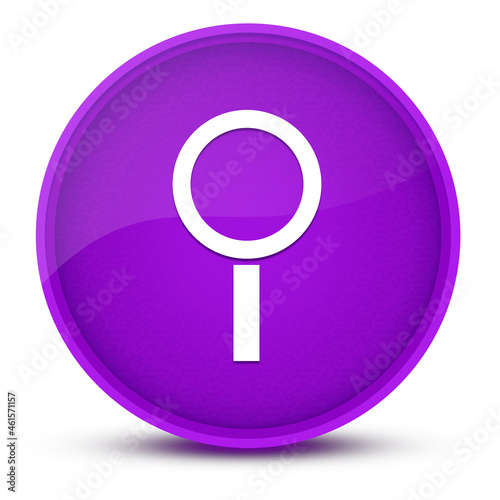 Search luxurious glossy purple round button abstract