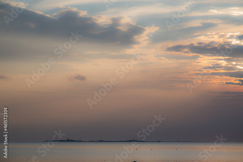 Sonnenuntergang im Wattenmeer © Udo Weber