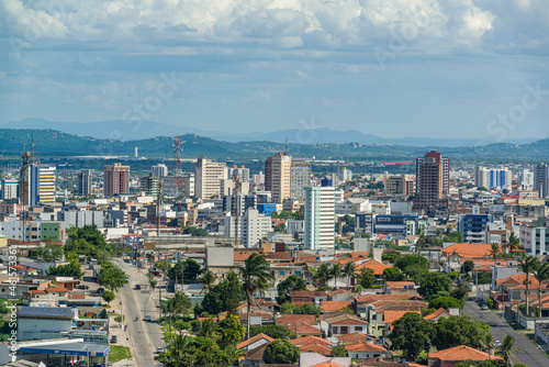 Campina Grande  Paraiba  Brazil on April 21  2021. Partial view of the city.