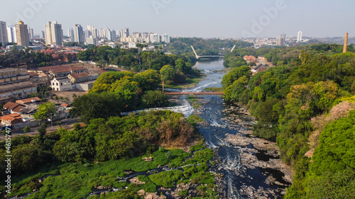 Piracicaba river aerial view © Guilherme