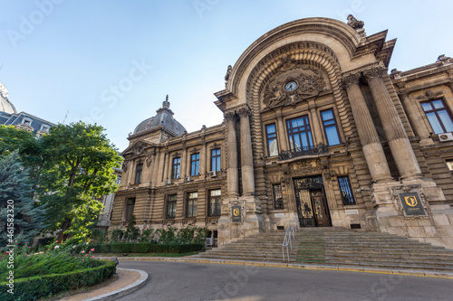 Palace of the Deposits and Consignments in Bucharest  Romania