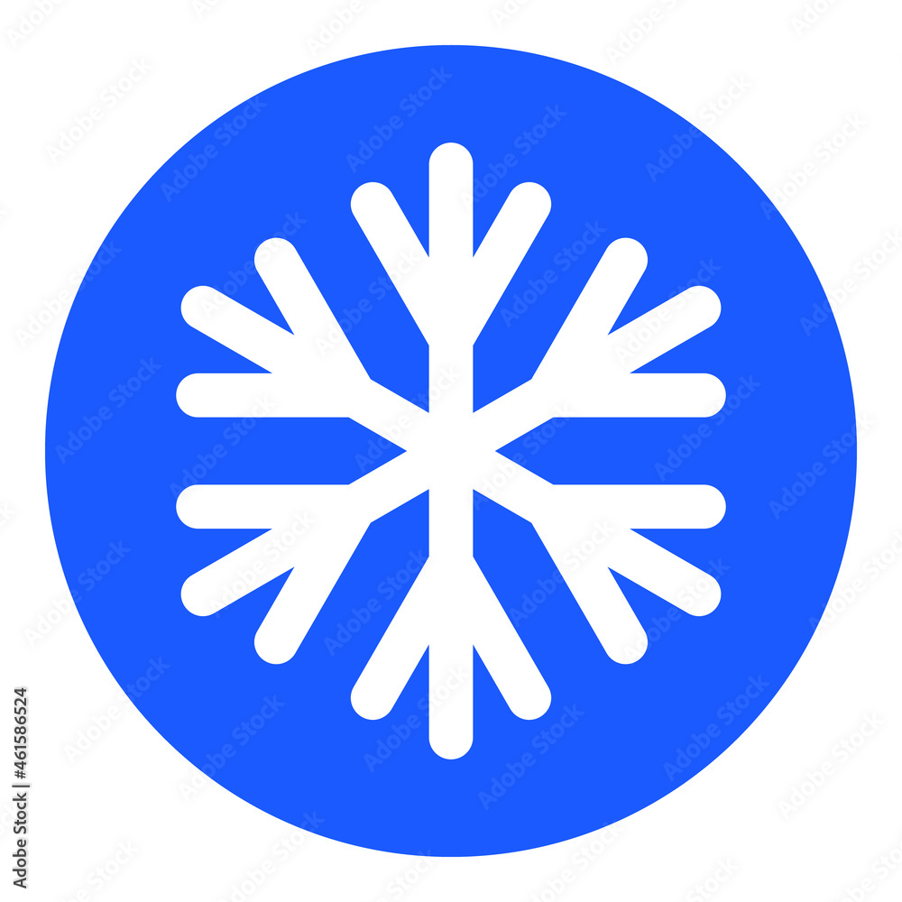Frost icon with flat style. Isolated vector frost icon image, simple style. Frost icon with flat style. Isolated vector frost icon image, simple style.