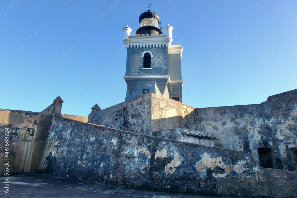 Castillo San Felipe del Morro Old San Juan Puerto 
Rico