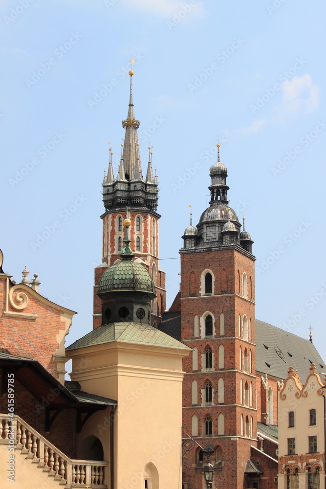 Saint Mary Church in Krakow, Poland