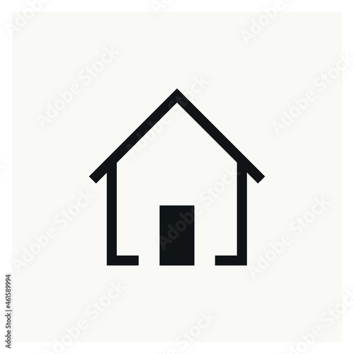 Home icon sign vector illustration