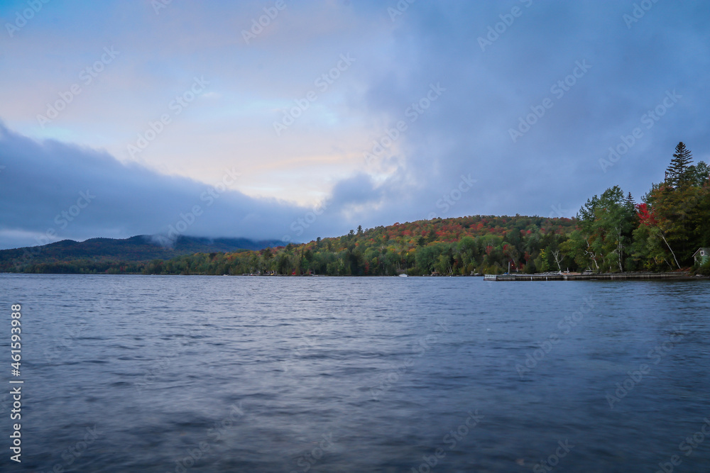 Moosehead Lake, Maine, on a calm early Fall morning Moosehead Lake, Maine, on a calm early Fall morning