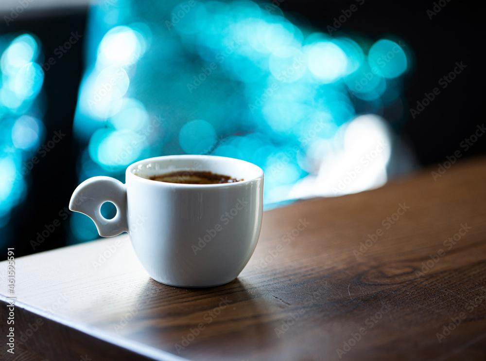 Obraz premium cup of coffee on table