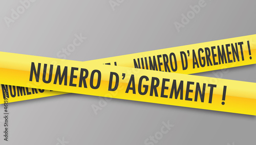 Logo numéro d'agrément.