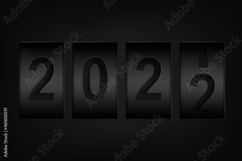 Happy New Year 2022 background 