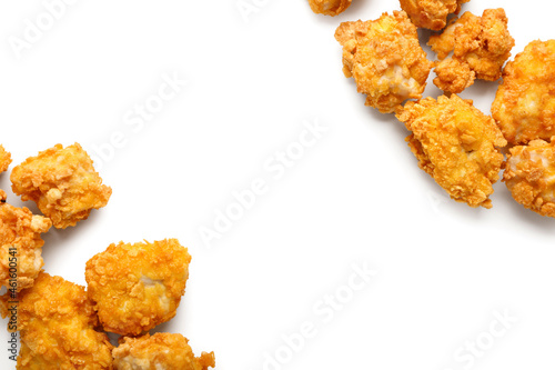 Crunchy fried popcorn chick...