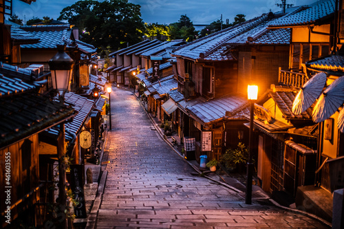 京都観光地 ２年坂