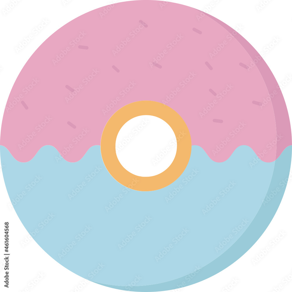 illustration of donut illustration of donut