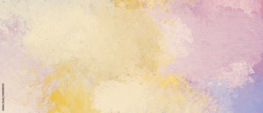 Obraz premium Banner glare abstract texture. Blur pastel color background. Rainbow gradient color. Ombre girly princess style . Very soft and sweet pastel color abstract background 