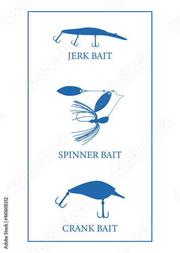 LURE,MINNOW,CRANKBAIT,JERKBAIT,silhouette