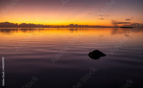 Sonnenuntergang an der Nordsee	
