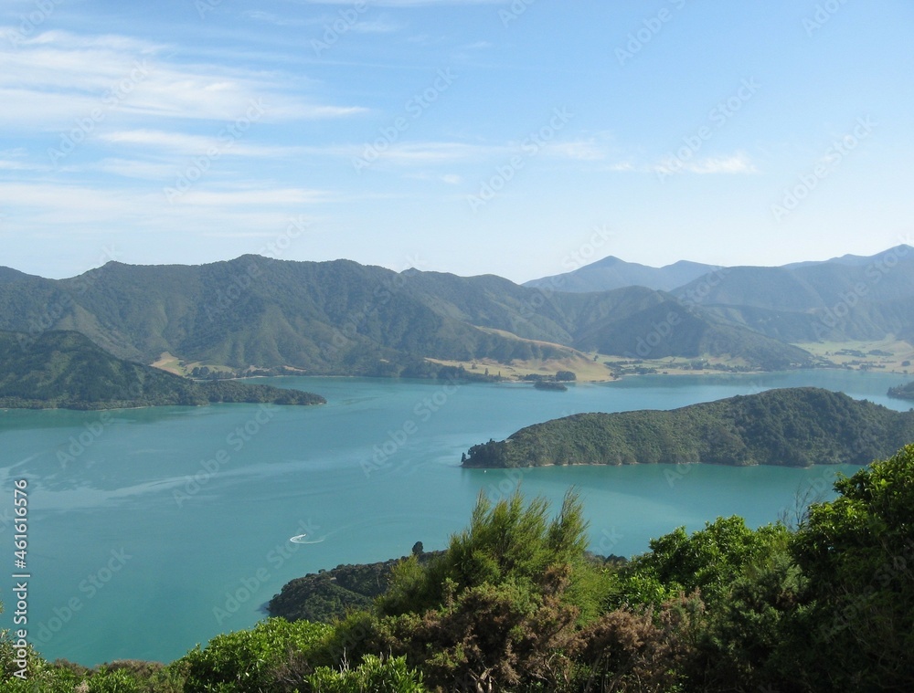 Queen Charlotte Track NZ view