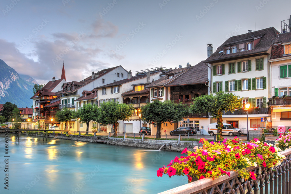 Εκτύπωση καμβά Interlaken Unterseen, Switzerland