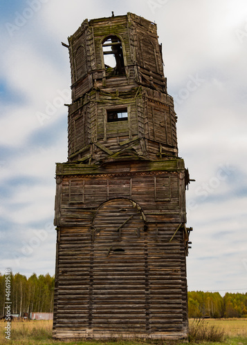 old wood church