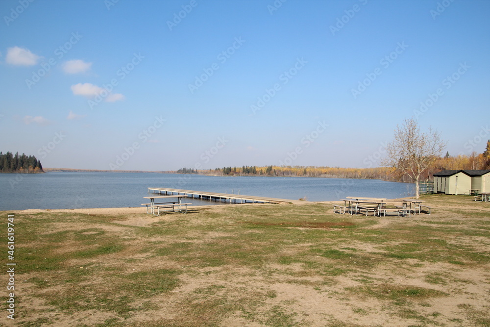 Coming Up On The Lake, Elk Island National Park, Alberta Coming Up On The Lake, Elk Island National Park, Alberta