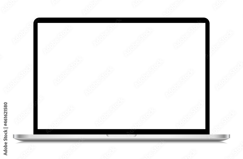 Laptop mockup isolated on white background. laptop vector. Vector illustration Laptop mockup isolated on white background. laptop vector. Vector illustration