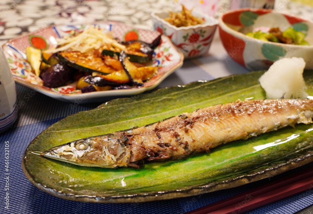 日本の家庭料理　手料理　煮物や焼き魚など白米やお酒に合うおかず