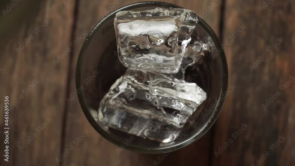 FHD formate, Solt drink being poures into a glass with ice FHD formate, Solt drink being poures into a glass with ice