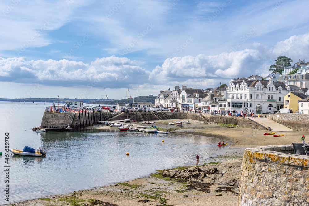 St Mawes on the Roseland Peninsula on the couth Cornwall coast in England