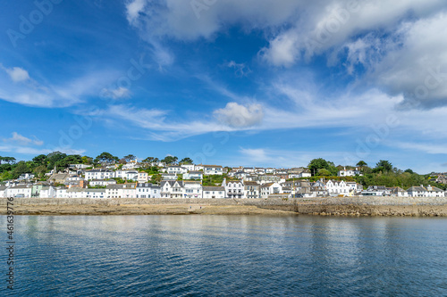 St Mawes on the Roseland Peninsula on the couth Cornwall coast in England photo