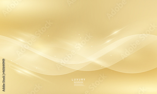 background with golden luxury vip