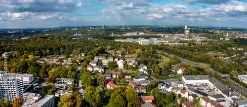 Panorama Luftbild Dortmund Hacheney Rombergpark Zoo Hoesch Hoerde Signal-Iduna-Park BFW