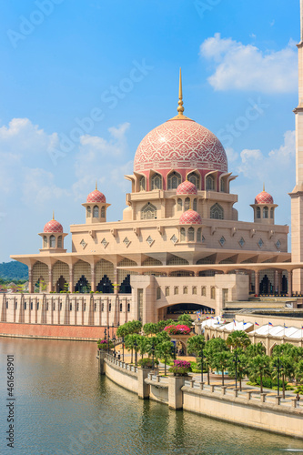 Canvas Print Putra mosque, Kuala Lumpur, Malaysia