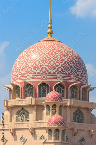 Photography Putra mosque, Kuala Lumpur, Malaysia