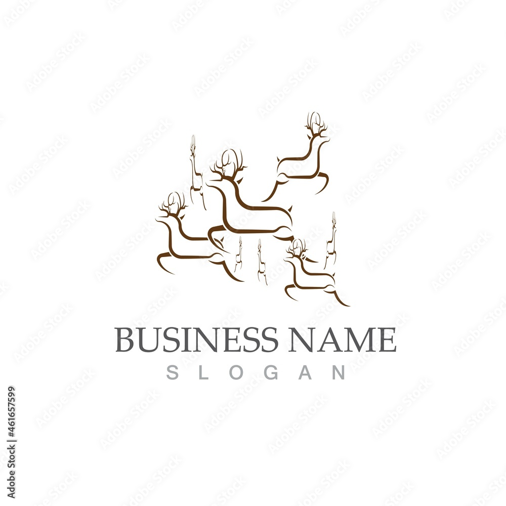 Deer vector icon illustration design Deer vector icon illustration design