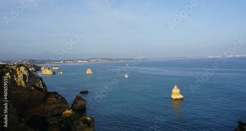 Lagos beach in Algarve,Portugal