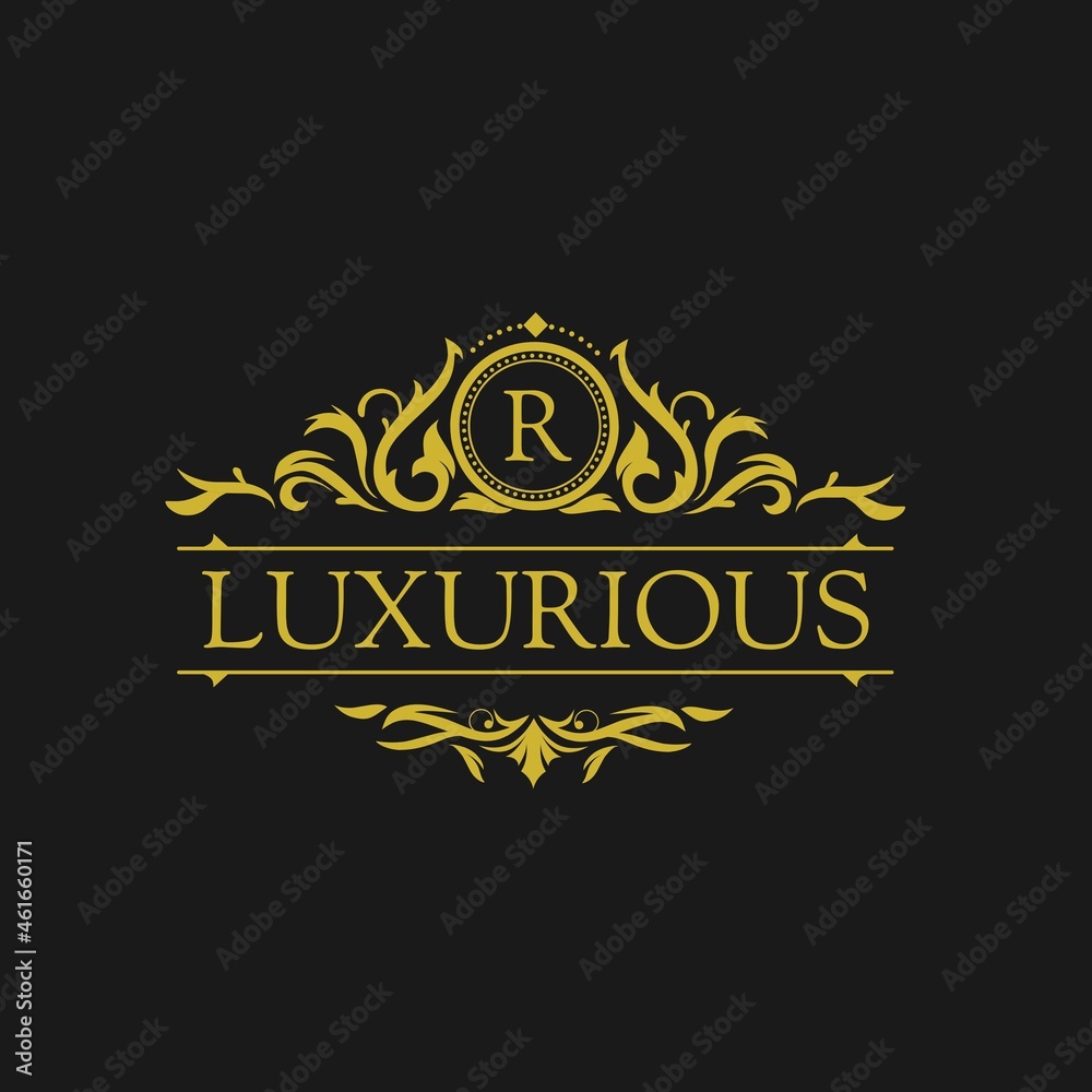Luxury Logo template in vector for Restaurant, Royalty, Boutique, Cafe, Hotel, Heraldic, Jewelry, Fashion and other vector illustrations Luxury Logo template in vector for Restaurant, Royalty, Boutique, Cafe, Hotel, Heraldic, Jewelry, Fashion and other vector illustrations