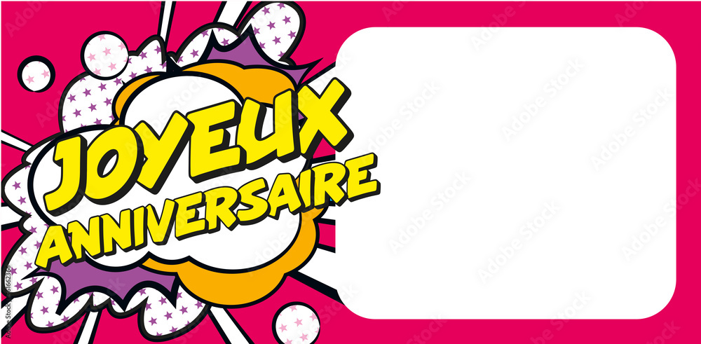 Carte Joyeux Anniversaire BD CC 2