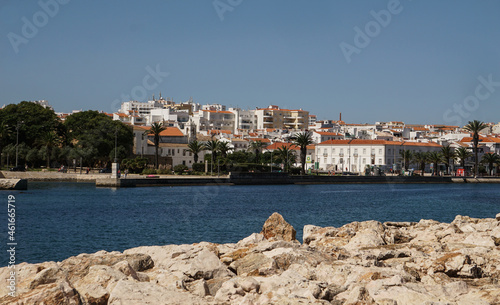 Fototapeta Naklejka Na Ścianę i Meble -  The city Lagos in the Algarve in Portugal