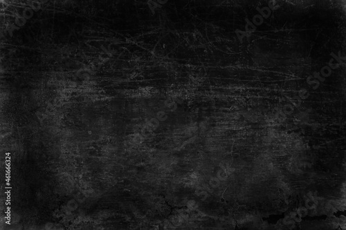 black old wall cracked concrete background   abstract black texture  vintage old background