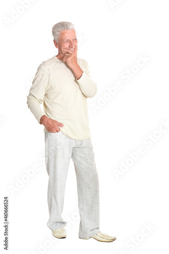 portrait of senior man  posing © aletia2011